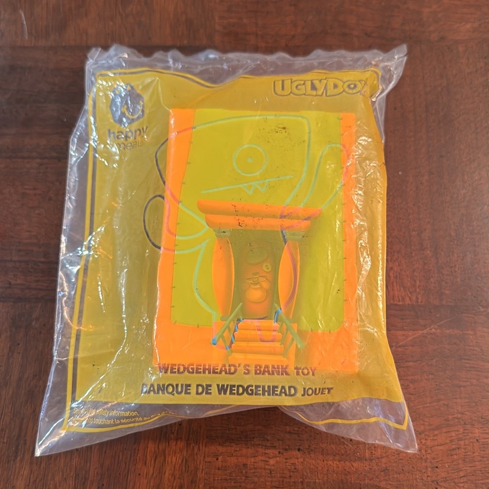 McDonald’s Happy Meal 2019 Ugly Dolls Wedgehead's Bank